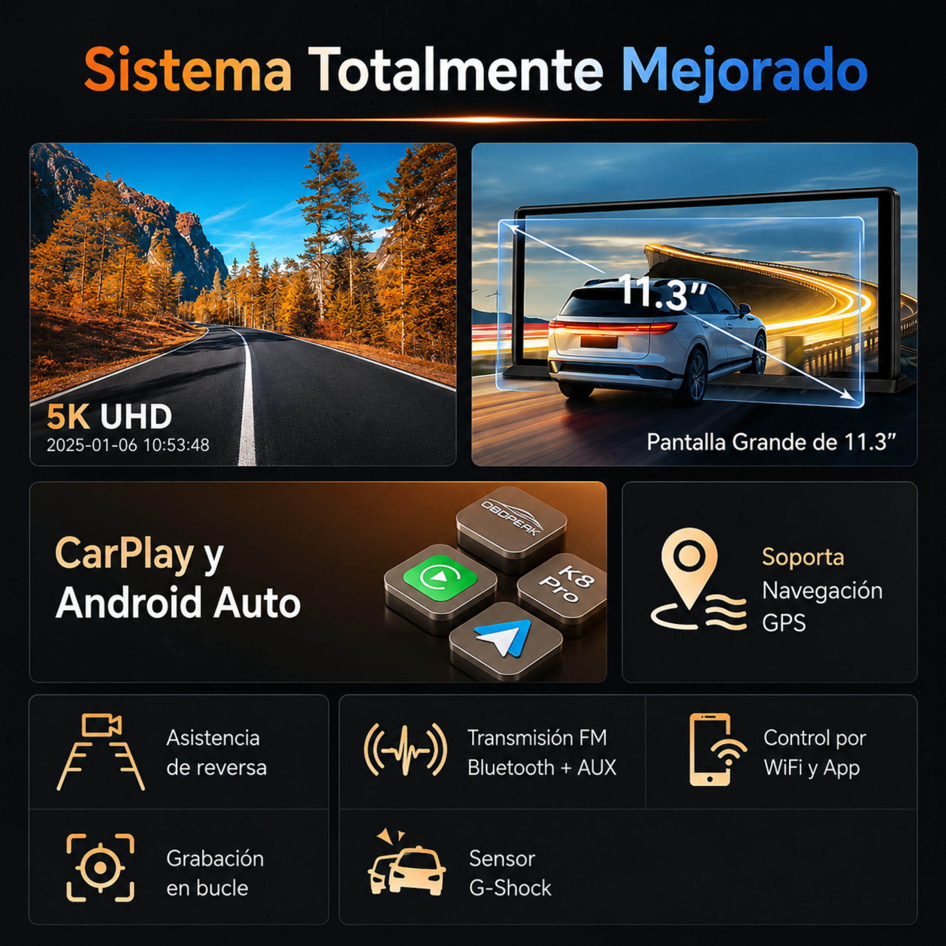 DriveScreen Ultra™ 11.3”