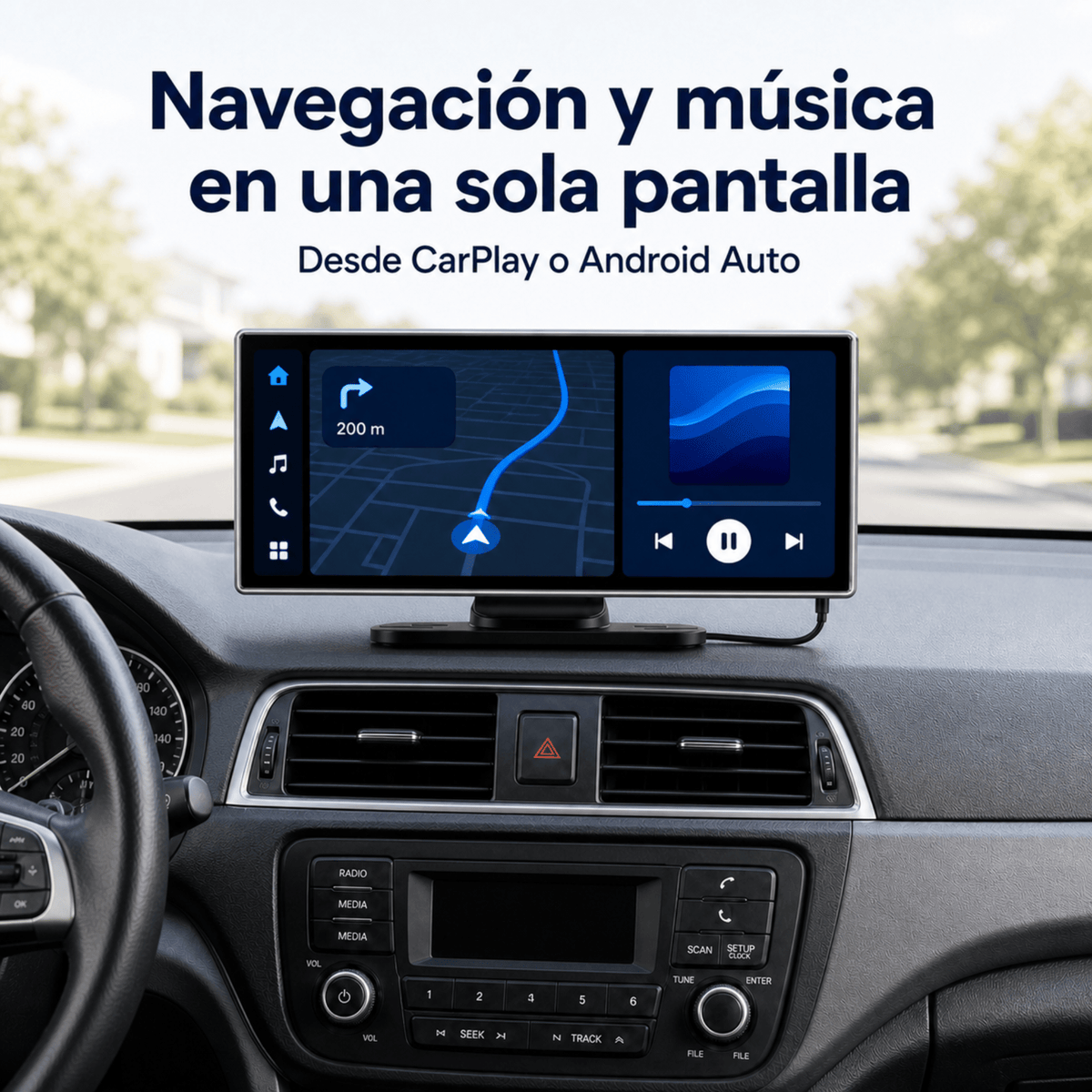 DriveScreen™ Pro 11,26" - CarLink Hub